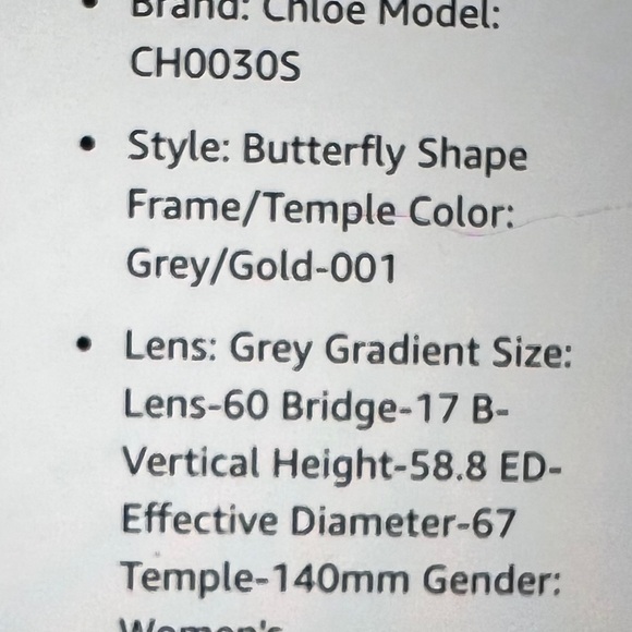Chloe Sunglasses - Picture 10 of 10